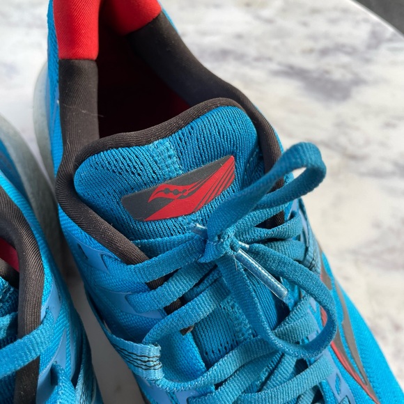 Saucony Endorphin Shift 2 Men’s Running Shoes | Blue/Red | Size 9.5 - Picture 11 of 14